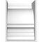 Ekena Millwork Standard Diane Architectural Grade PVC Corbel, 7"W x 10"D x 10"H CORP07X10X10DIA - alternate 3